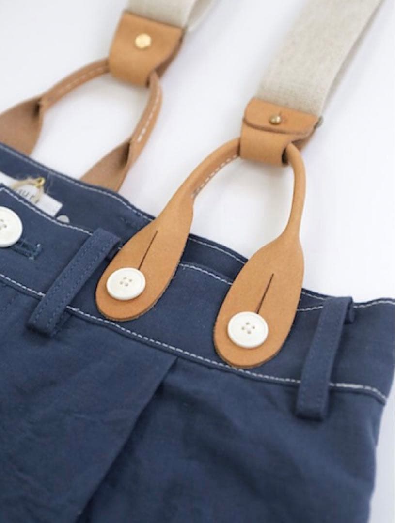 Dove&Olive ダブ&オリーブ　サスペンダー　ベージュ