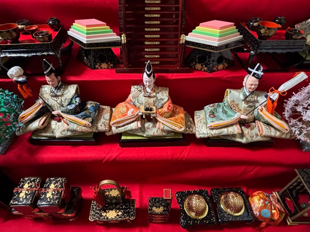 ① 〜⑥分割販売 伝統的な雛人形 7段飾り　秀月セット❣️説明をお読みください❣️