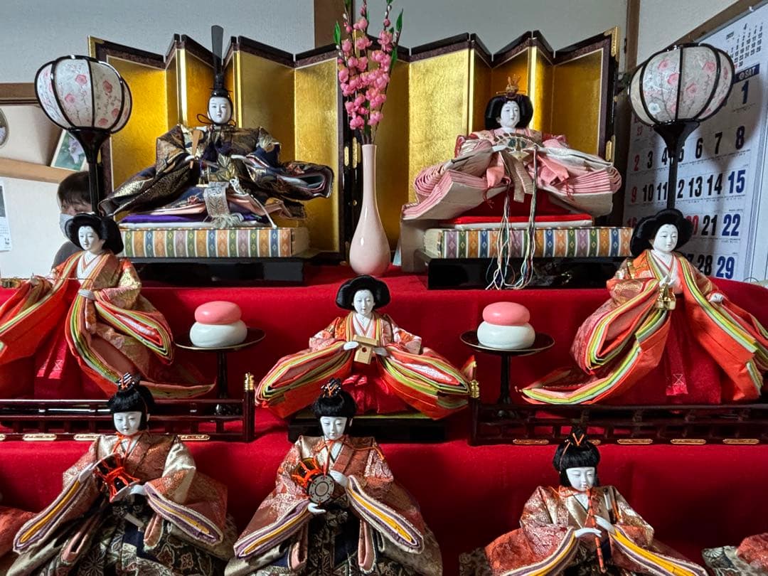 ① 〜⑥分割販売 伝統的な雛人形 7段飾り　秀月セット❣️説明をお読みください❣️