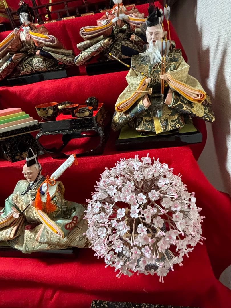 ① 〜⑥分割販売 伝統的な雛人形 7段飾り　秀月セット❣️説明をお読みください❣️