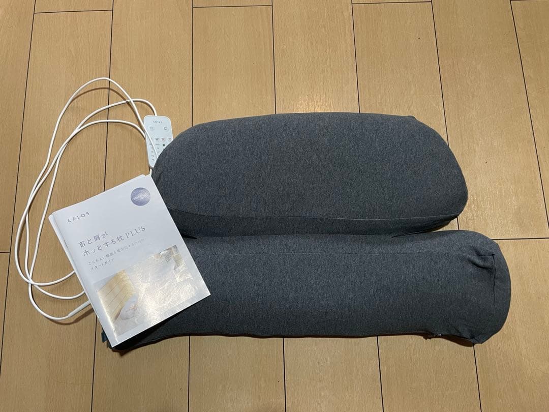 CALQS 首と肩がホッとする枕 PLUS［グレー］