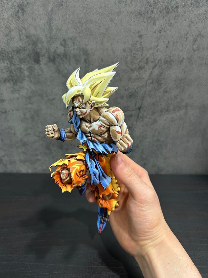 ジャンプ50周年　リペイント　孫悟空　ドラゴンボール　フィギュア　一番くじ