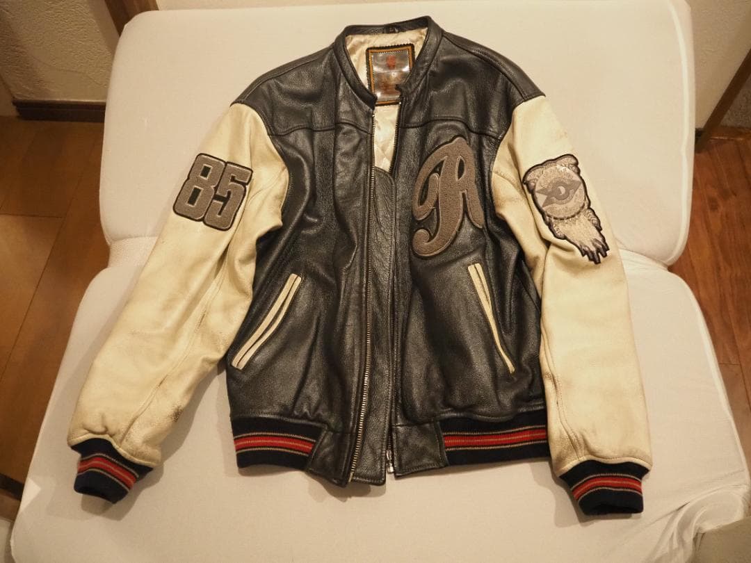 激レア！　総レザースタジャン　７８’ ビンテージ 美品