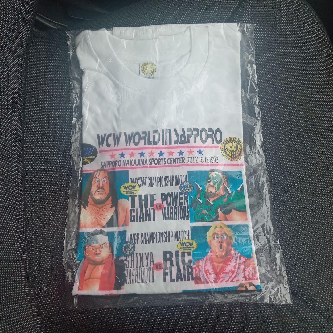 レア　１９９６年　新日　ＷＣＷ　プロレス　Ｔシャツ　オールスター
