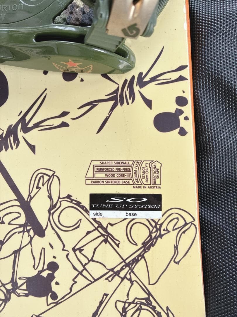 ⭐️ケース付⭐️BURTON×SIMS シムス スノーボードセット 153cm