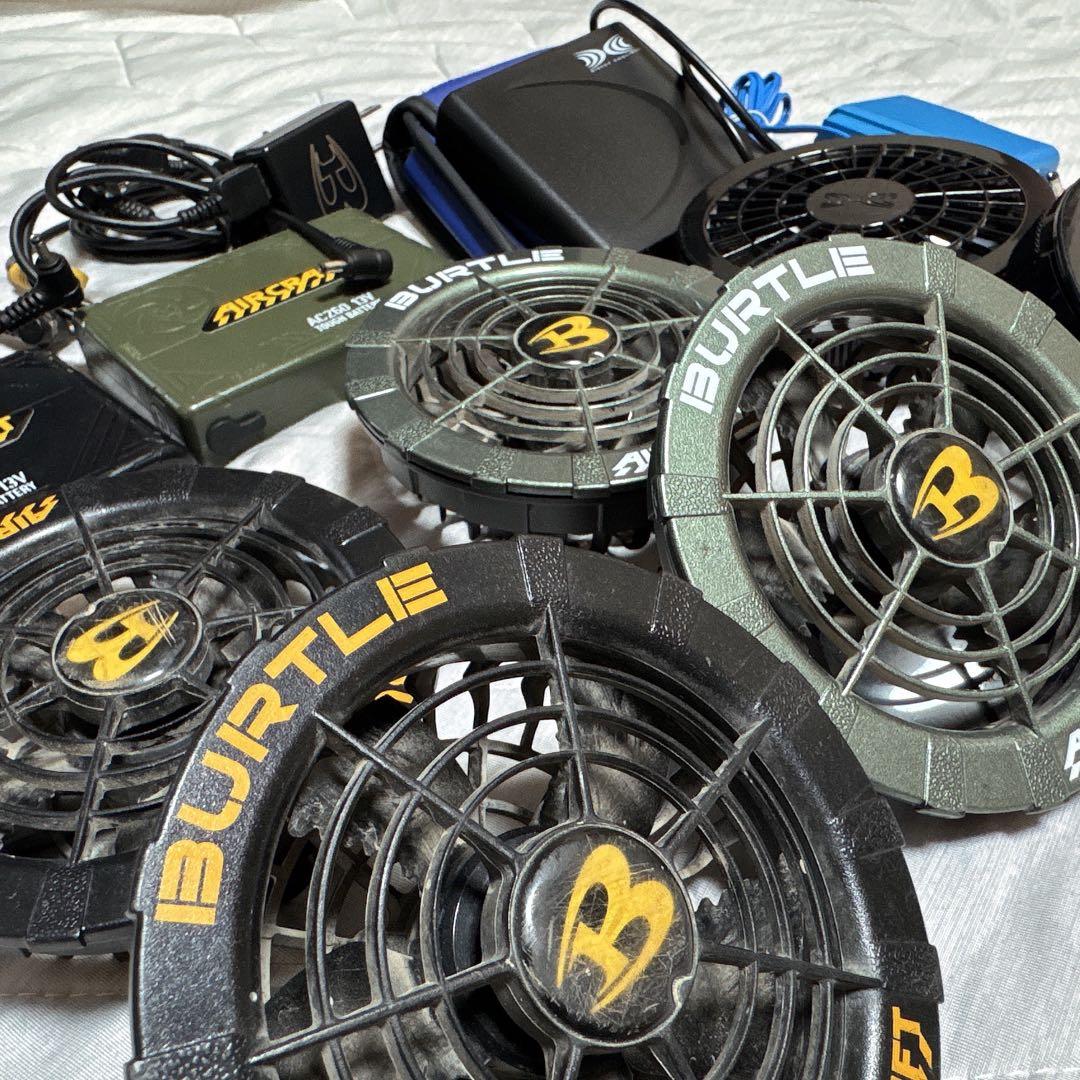 空調服用ファン バッテリー 3セット