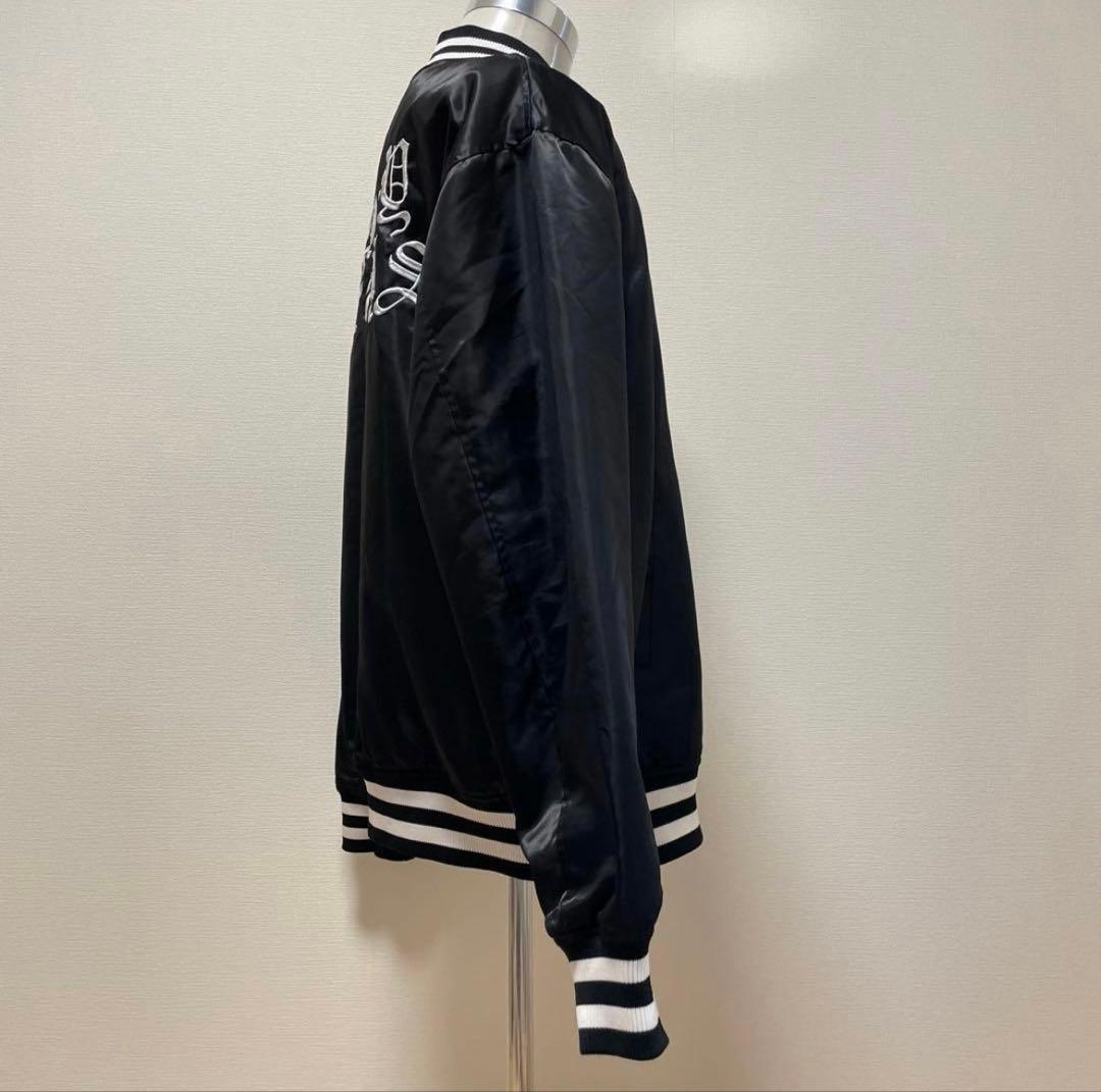 マジェスティック × ワコマリア　スタジャン　両面刺繍　ブラック　ＸＬ