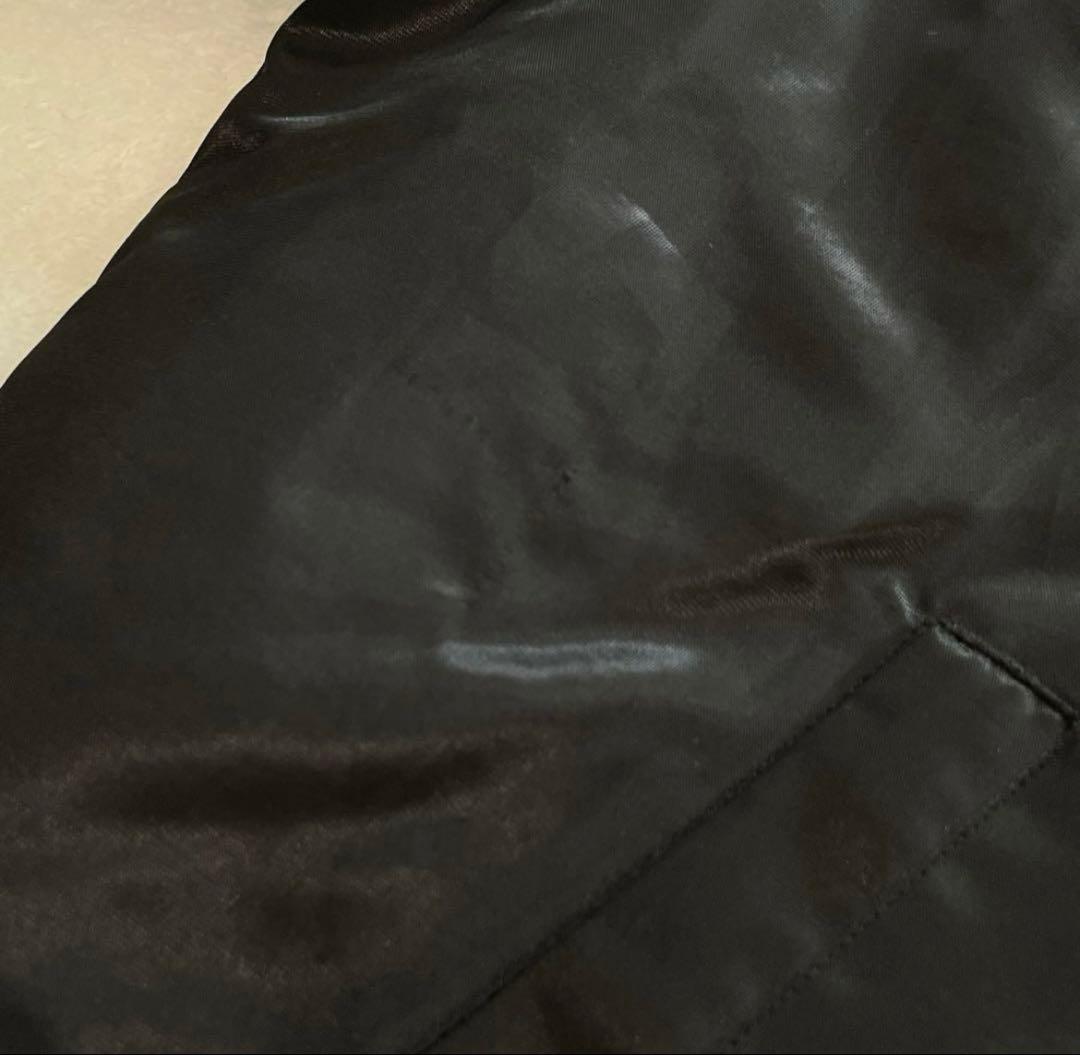 マジェスティック × ワコマリア　スタジャン　両面刺繍　ブラック　ＸＬ