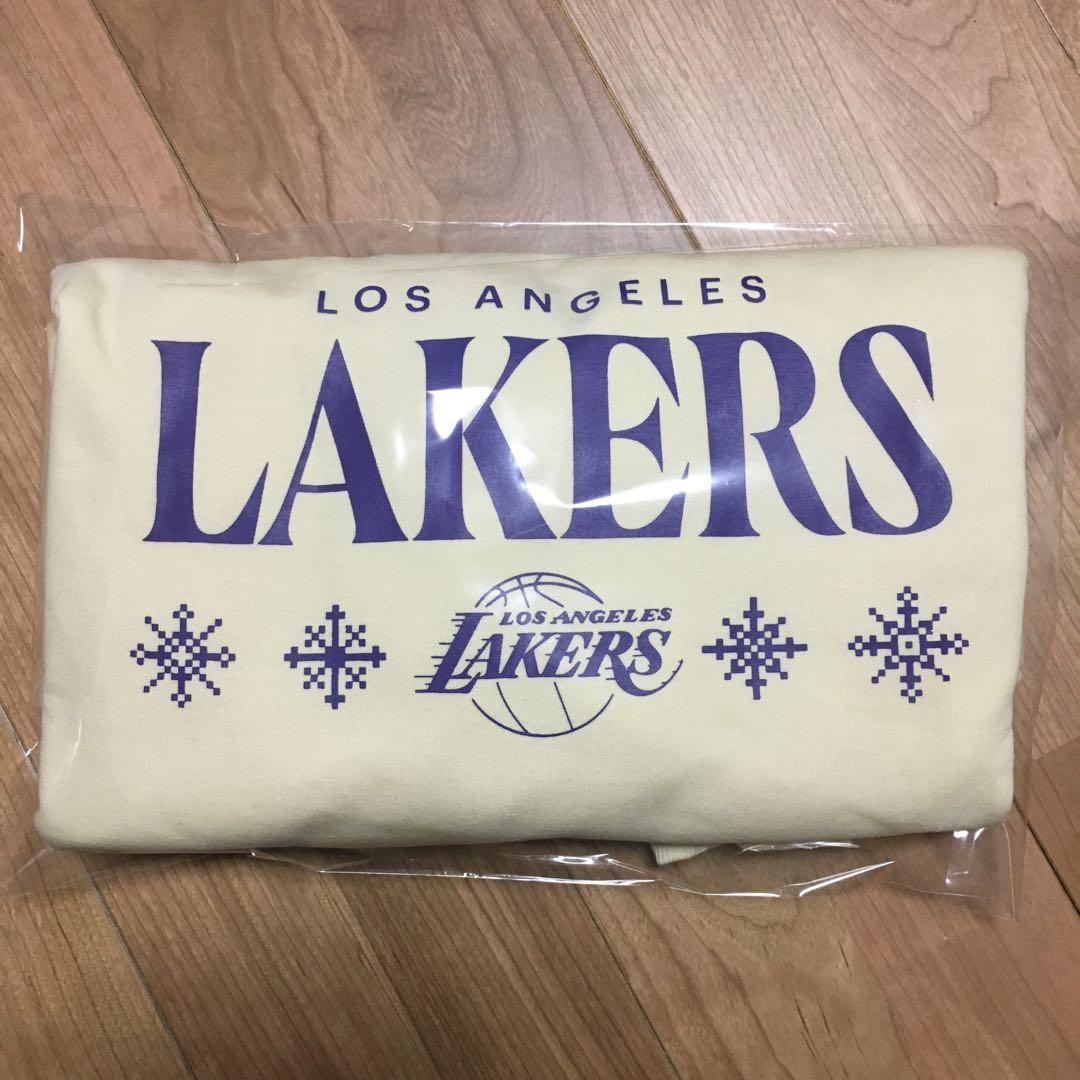 LAKERS ロゴ入りスウェットシャツ クリーム
