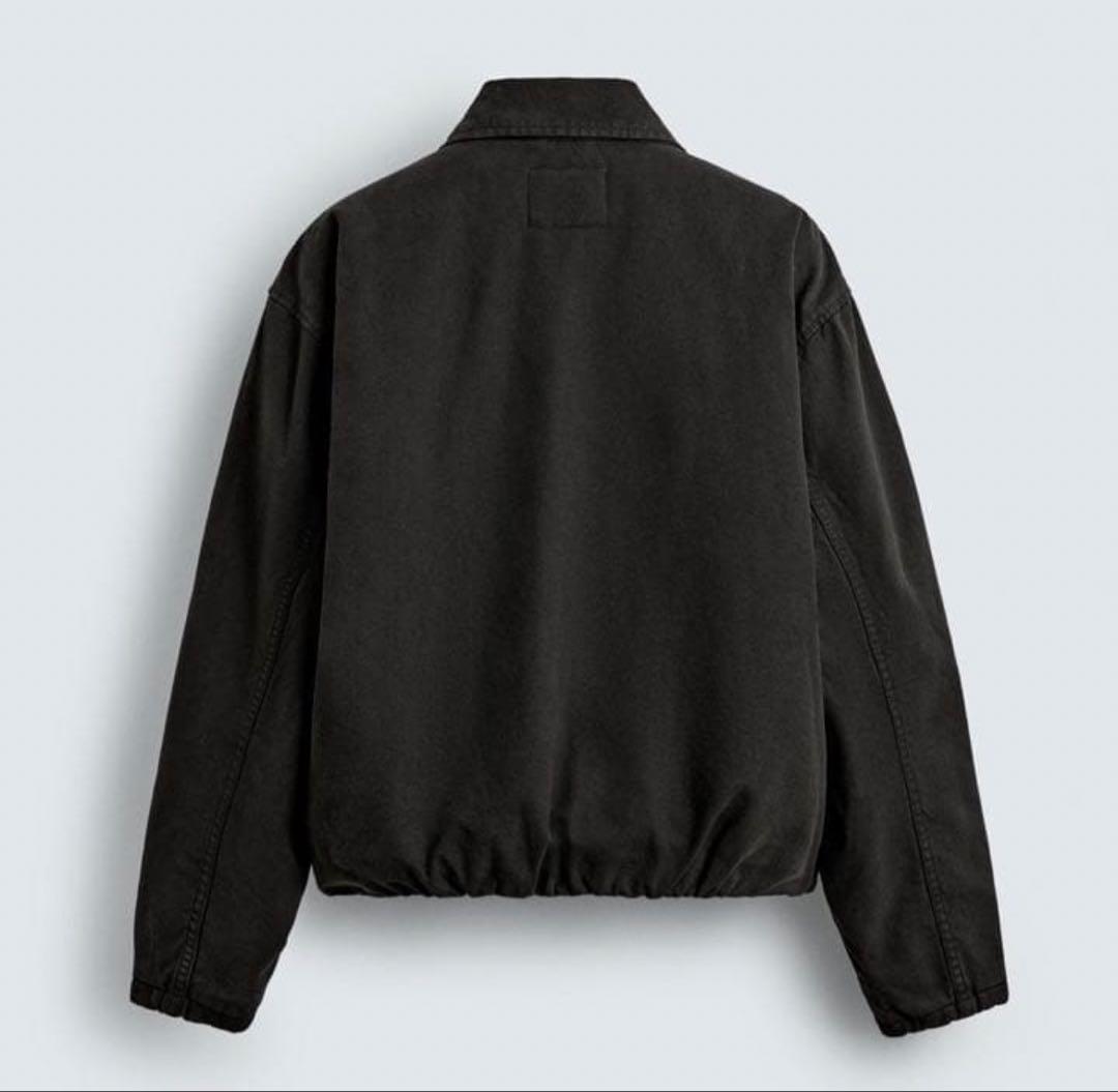 ZARA クロップドフィットトグルボタンジャケット - メルカリ