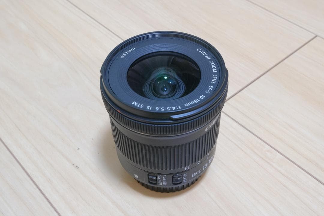 レンズ(ズーム) Canon EF-S10-18mm F4.5-5.6 IS STM