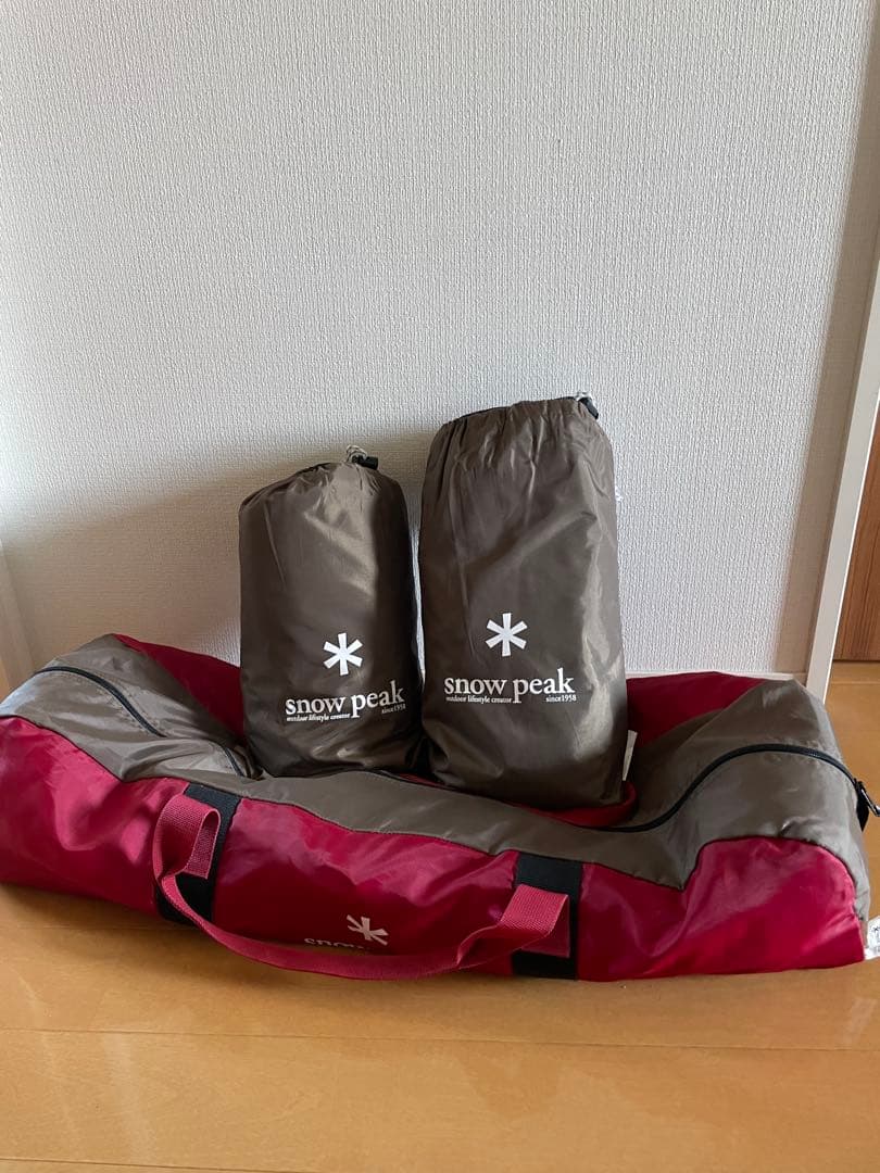 タープTP842とエクステンション FES200×2スノーピークPeak