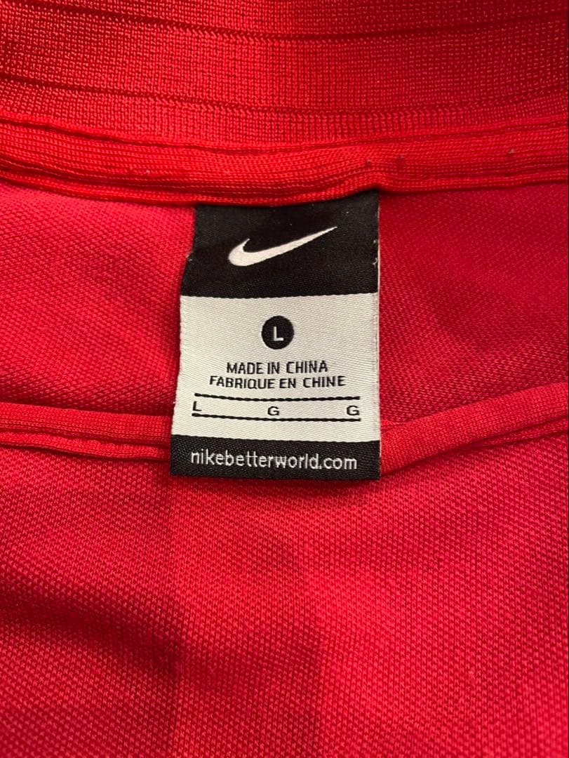 NIKE×マンチェスターユナイテッド レッド 赤 ジャージ