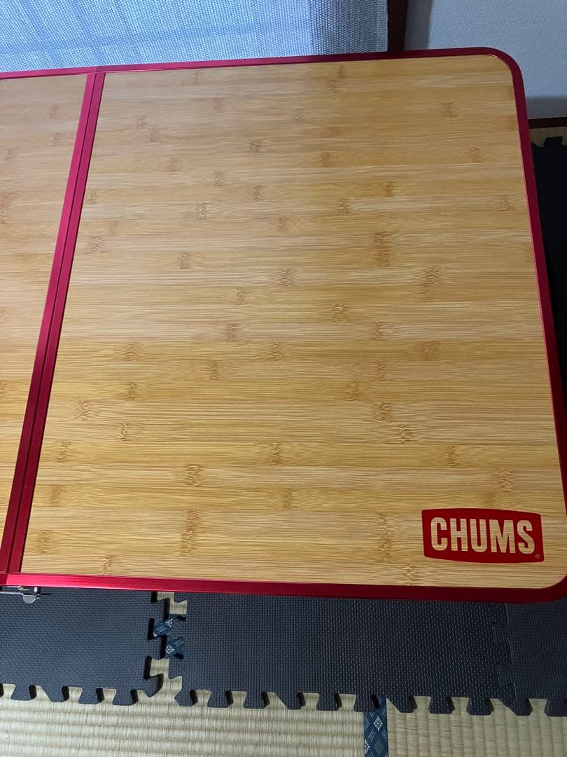チャムス CHUMS フォールディングテーブル 150 中古