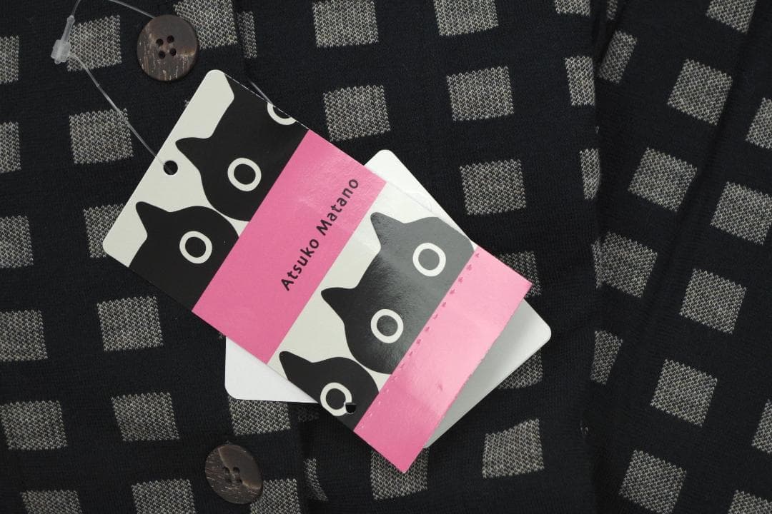 新品】マタノアツコ/ワコール ひょっこりクロネコパジャマ（LL)