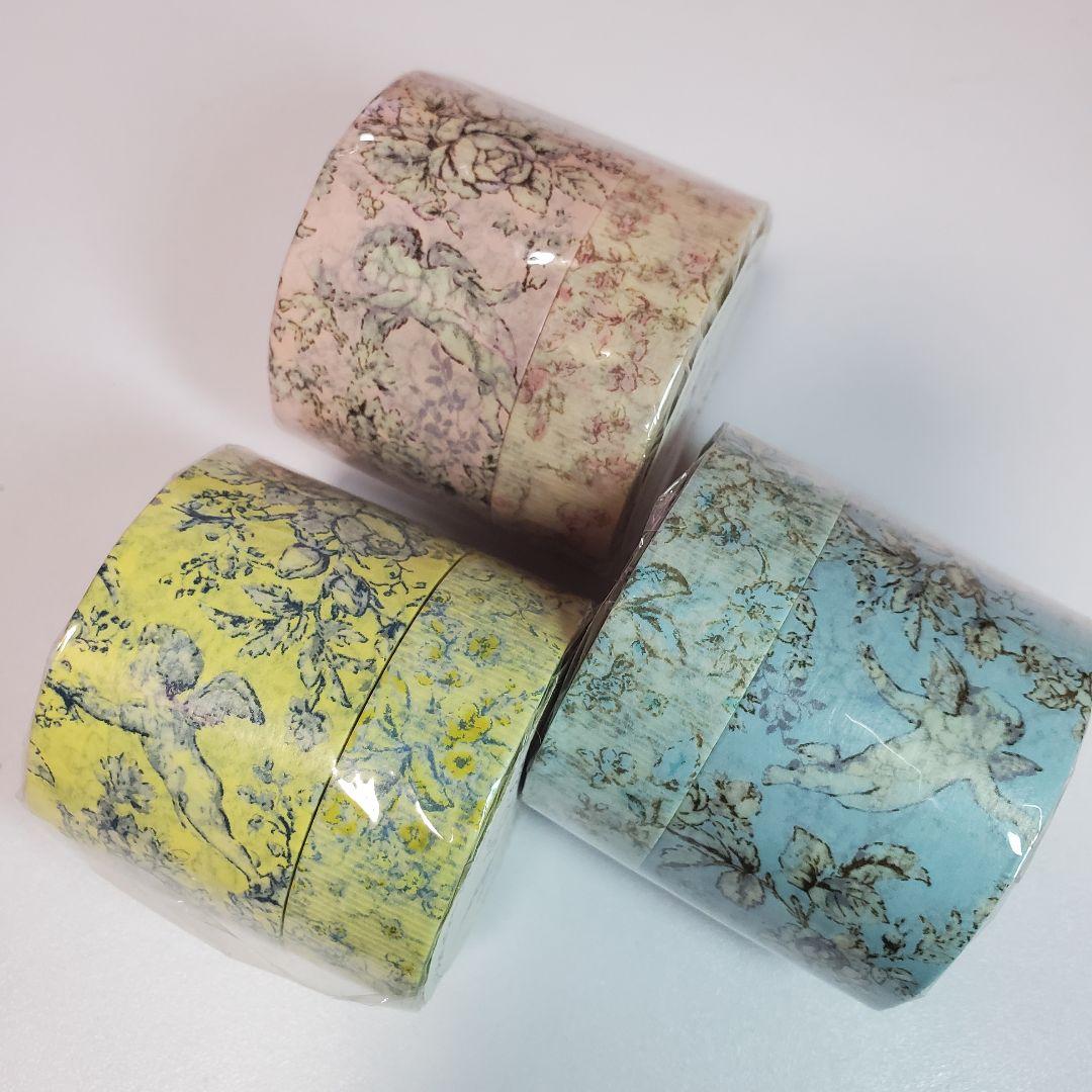 コルテ 廃盤マスキングテープ アンティークマルシェ エンジェル 6本セット