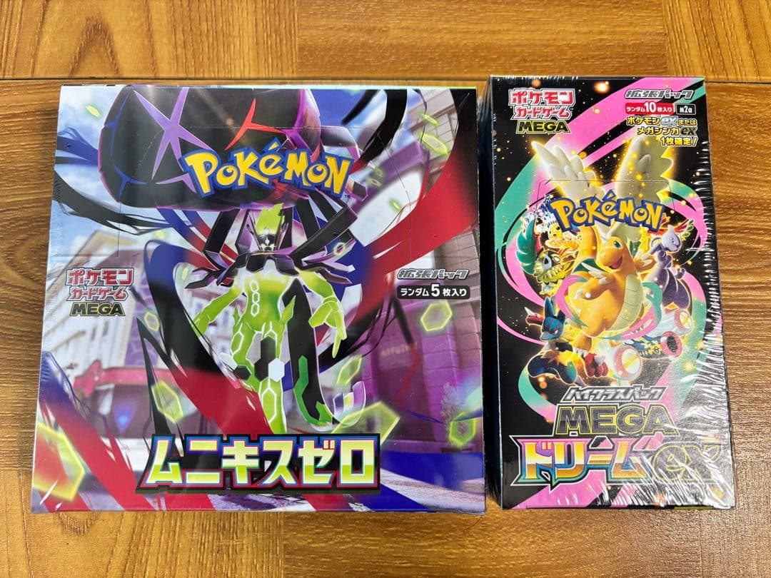 ポケモンカード MEGAドリームex ムニキスゼロ シュリンク付き未開封