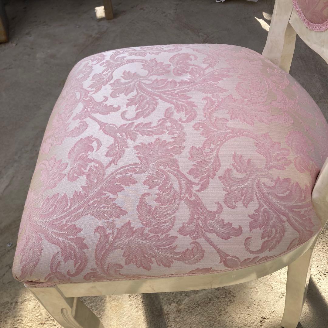 ラ*ブ様 サルタレッリ 姫系 猫脚 ダイニングチェア イタリア製 A