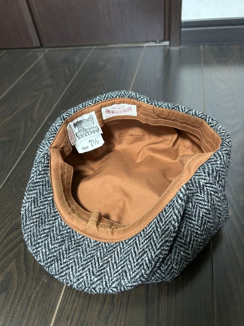 THE REAL McCOY'S キャスケット ツイード　7 1/2