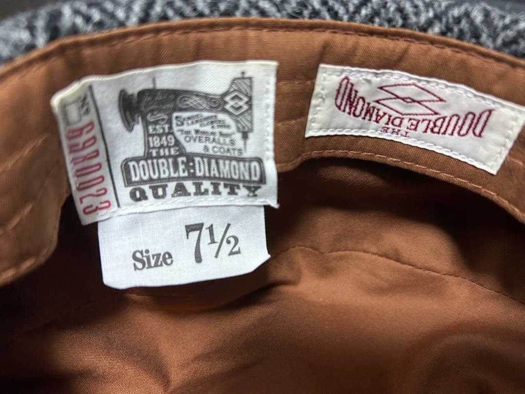 THE REAL McCOY'S キャスケット ツイード　7 1/2