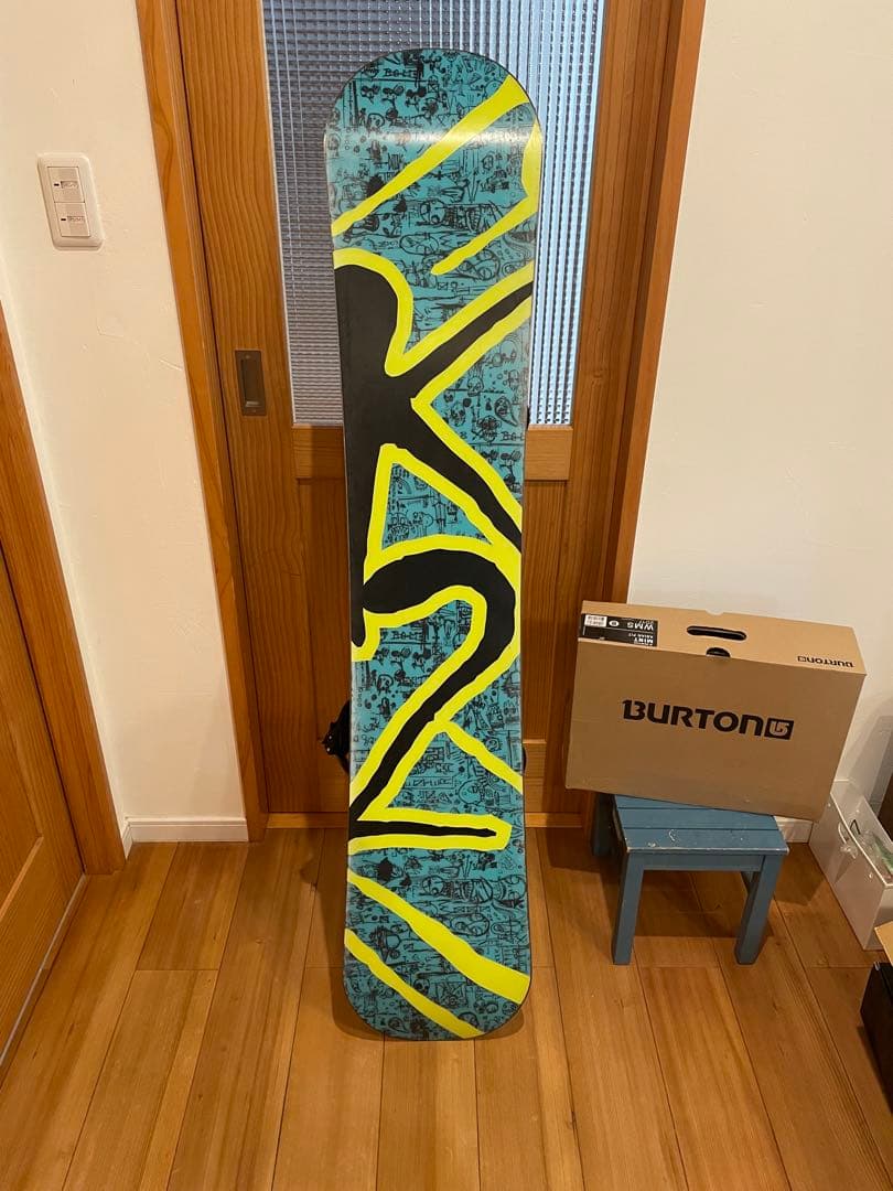 グラトリ入門者セット！！ 156cm/新品バインセット ボードケース付き