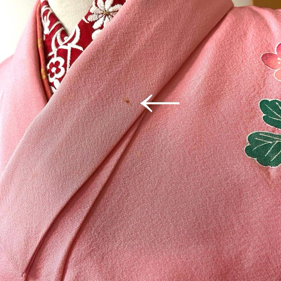 No.26 七五三　　7歳 正絹着物セット　　訳あり