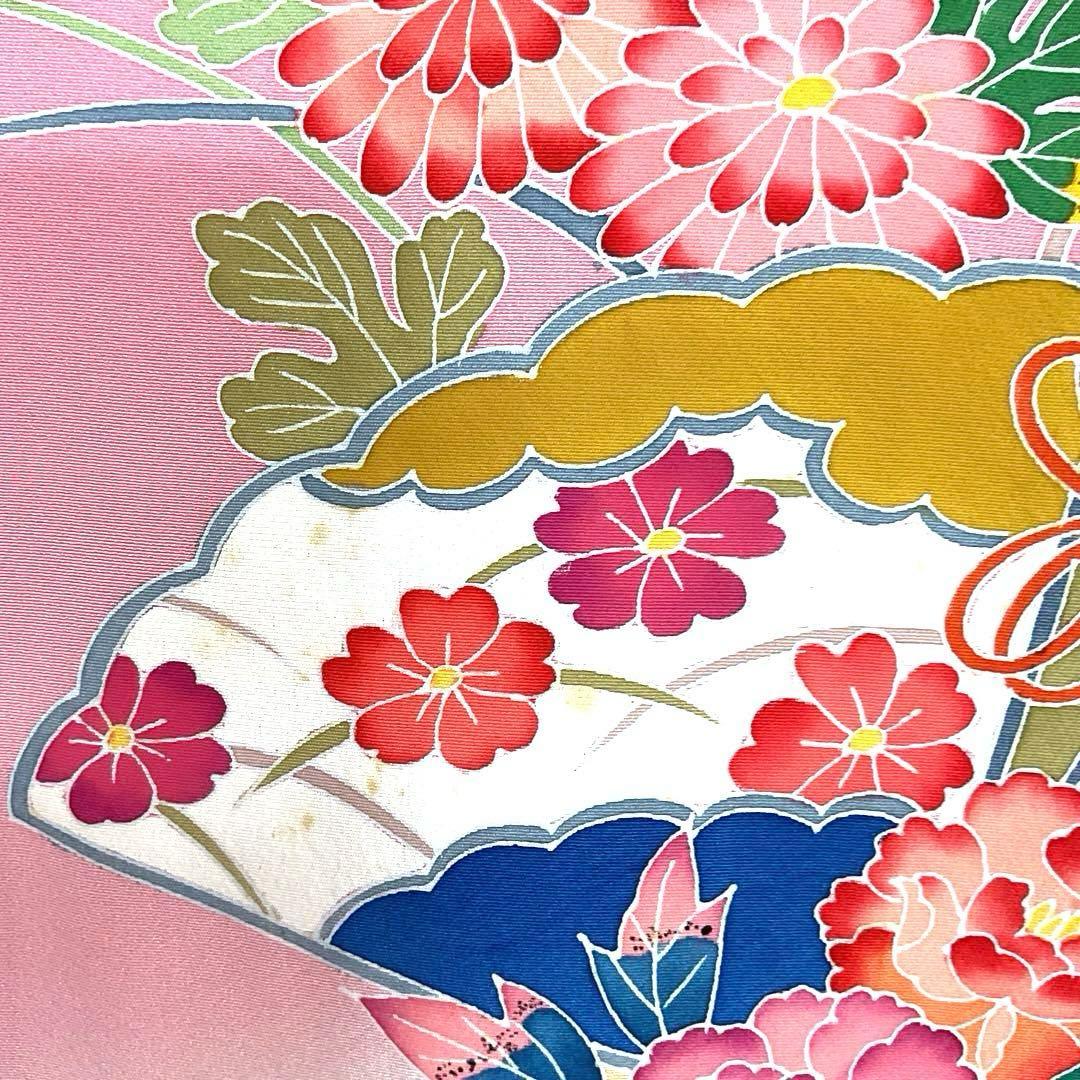 No.26 七五三　　7歳 正絹着物セット　　訳あり