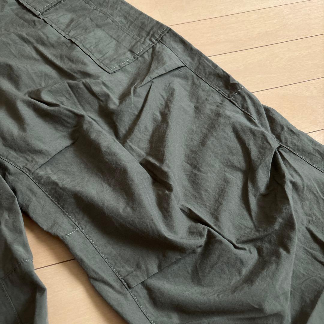 FRAMeWORK ナイロンカーゴパンツ カーキ サイズ40 - メルカリ