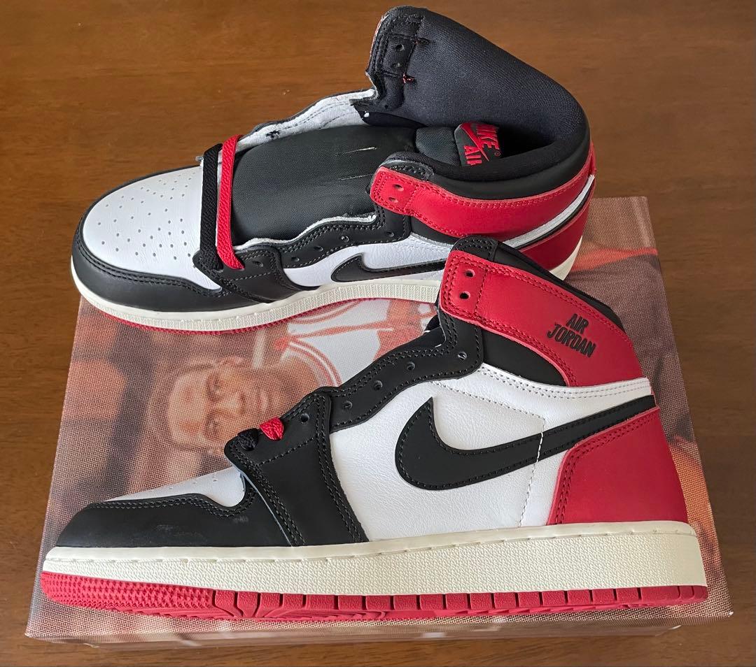 シューズ(男性用) AIR JORDAN 1 RETRO HIGH OG GS 25cm