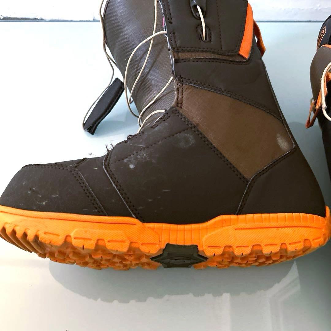 Burton MOTO スノーボードブーツ ブラウン/オレンジ　26cm