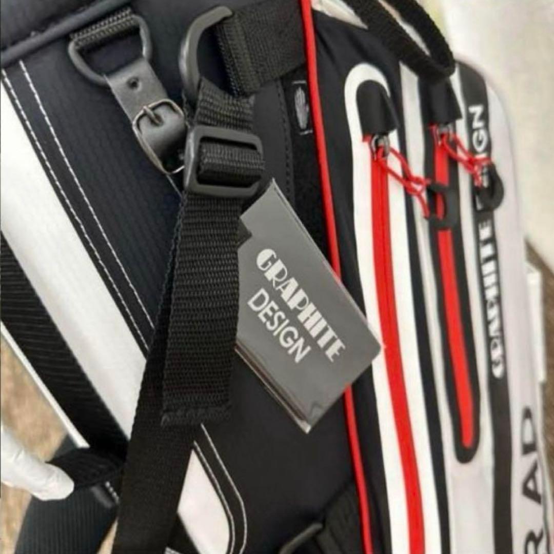 グラファイトデザイン　キャディーバック　2023年モデル　ホワイト　限定モデル