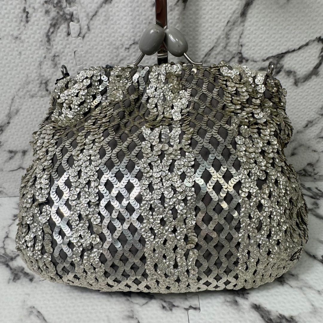 未使用タグ付き】ジャマンピュエッシュ パーティバッグ スパンコール