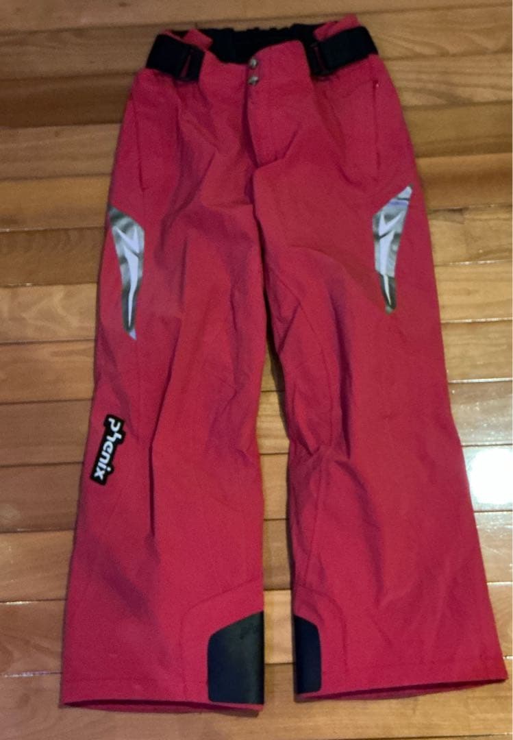 Phenix スキーウェア ジャケットズボン上下レッド　サイズM