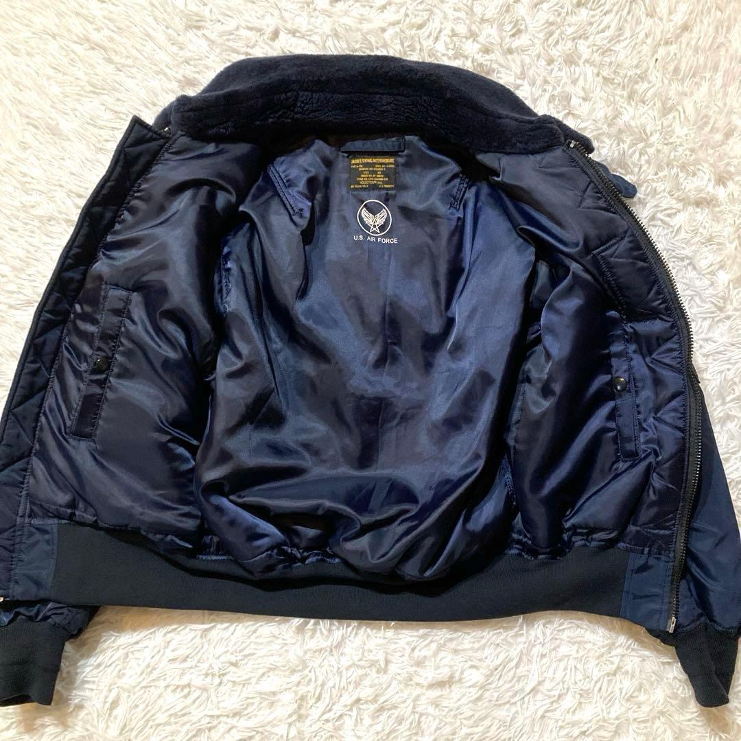 人気・希少XL】HOUSTON B-15C ネイビー × ネイビームートン - メルカリ