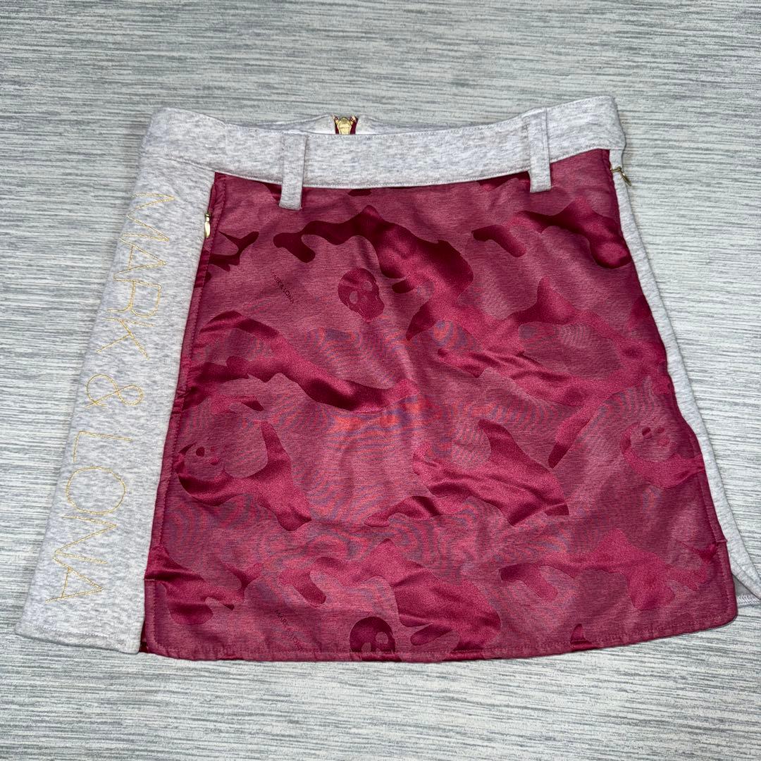 美品　MARK&LONA 中綿入り　スカート