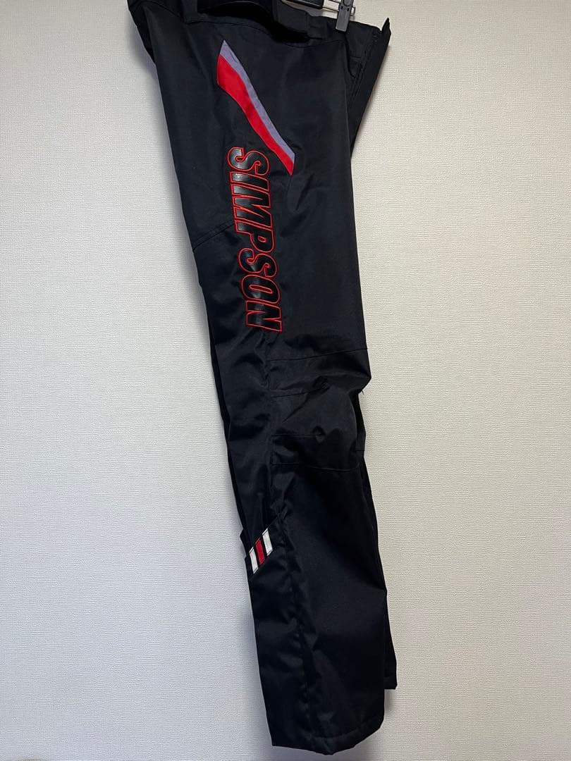 SIMPSON オーバーパンツ　レッド