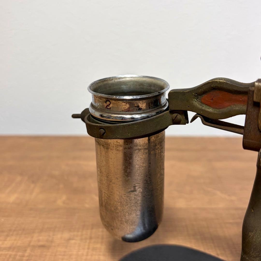 アンティーク 天秤 はかり 金属製 試験管 インダストリアル ジャンク