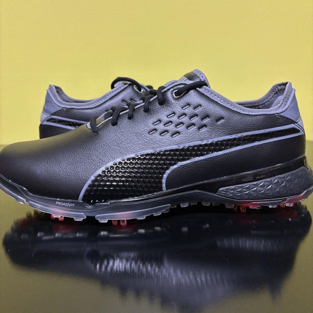 27.5cm 新品 プーマ スパイク ゴルフシューズ 193849-02