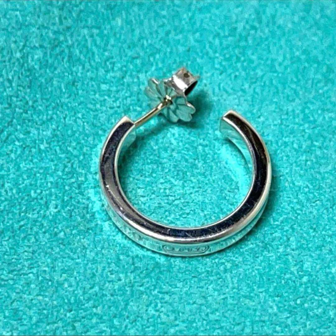【極美品】ティファニー　ナローフープピアス　片耳　メンズ/レディース