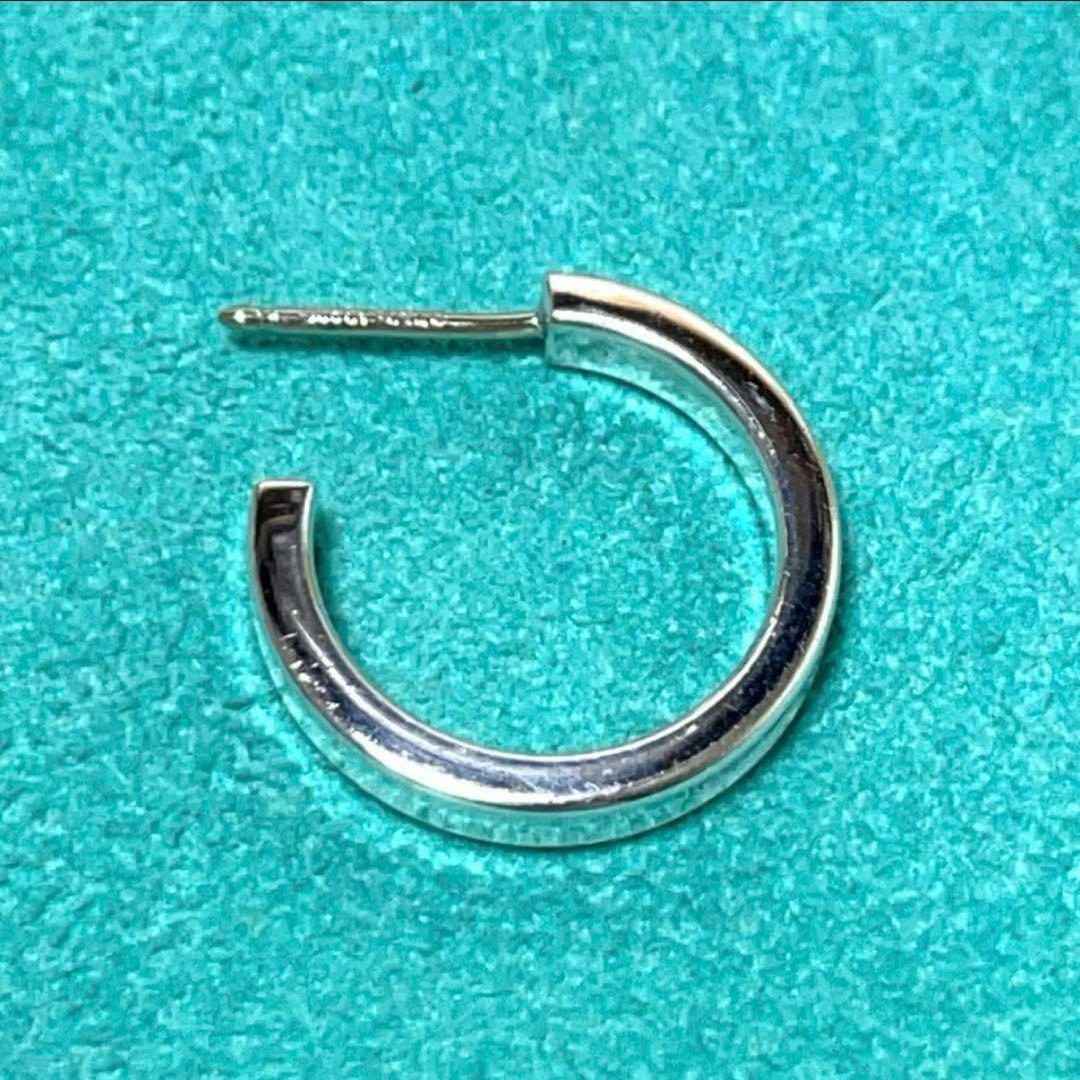 【極美品】ティファニー　ナローフープピアス　片耳　メンズ/レディース