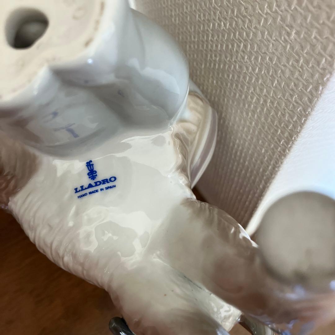 美品リヤドロの置物.ロバと少年.フィギュアリン.スペイン製