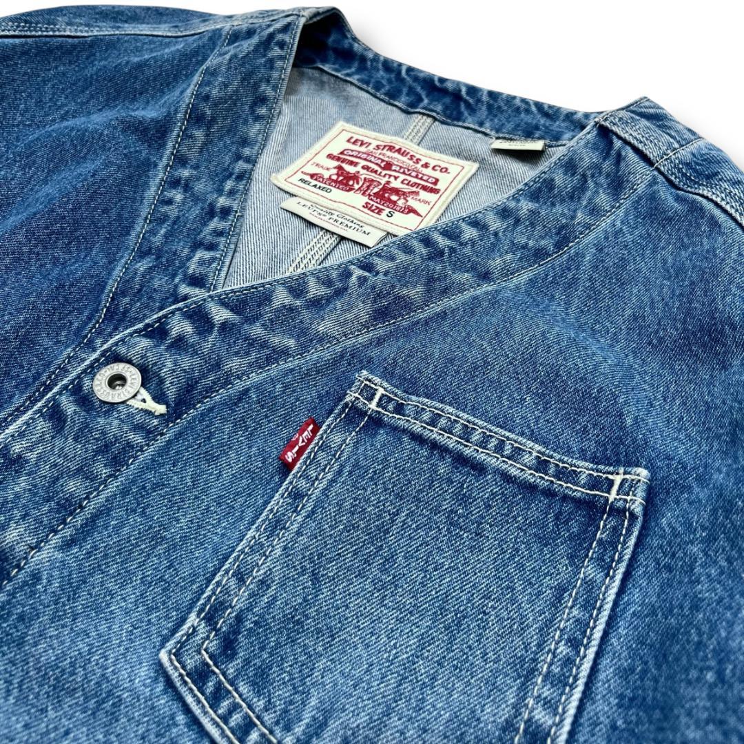 【美品】　Levi's ユニオン エンジニア デニム カーディガン　リーバイス