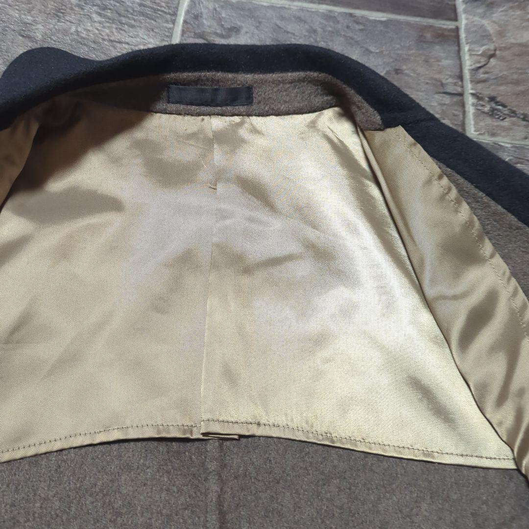 極美品ARMANI COLLETIONIテーラードジャケットカシミヤ混　黒M