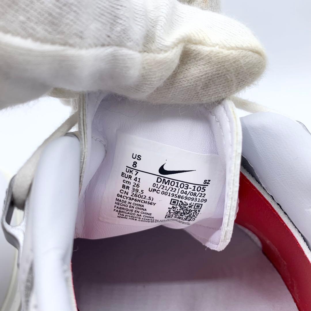 【美品】NIKE ゴルフ　シューズ　スパイクレス　ホワイト　26cm ジョーダン