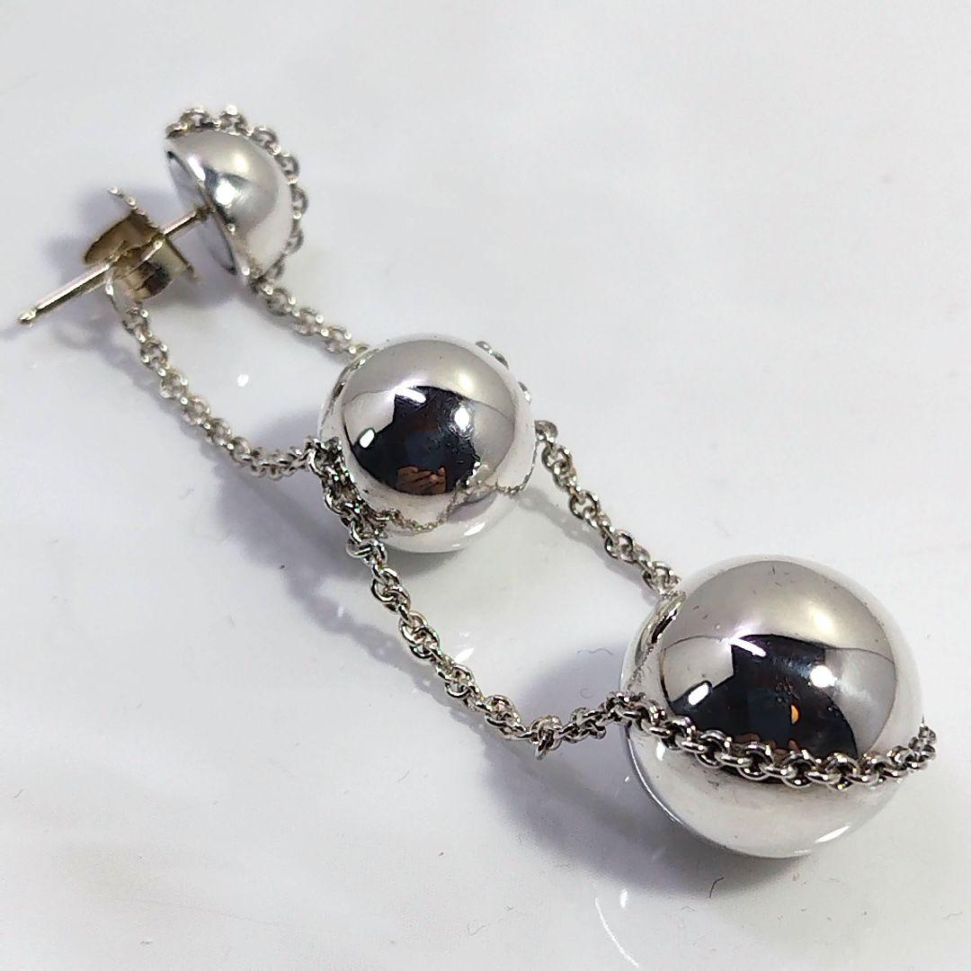 ティファニー ボールトリプルドロップチェーン グラジュエイテッド