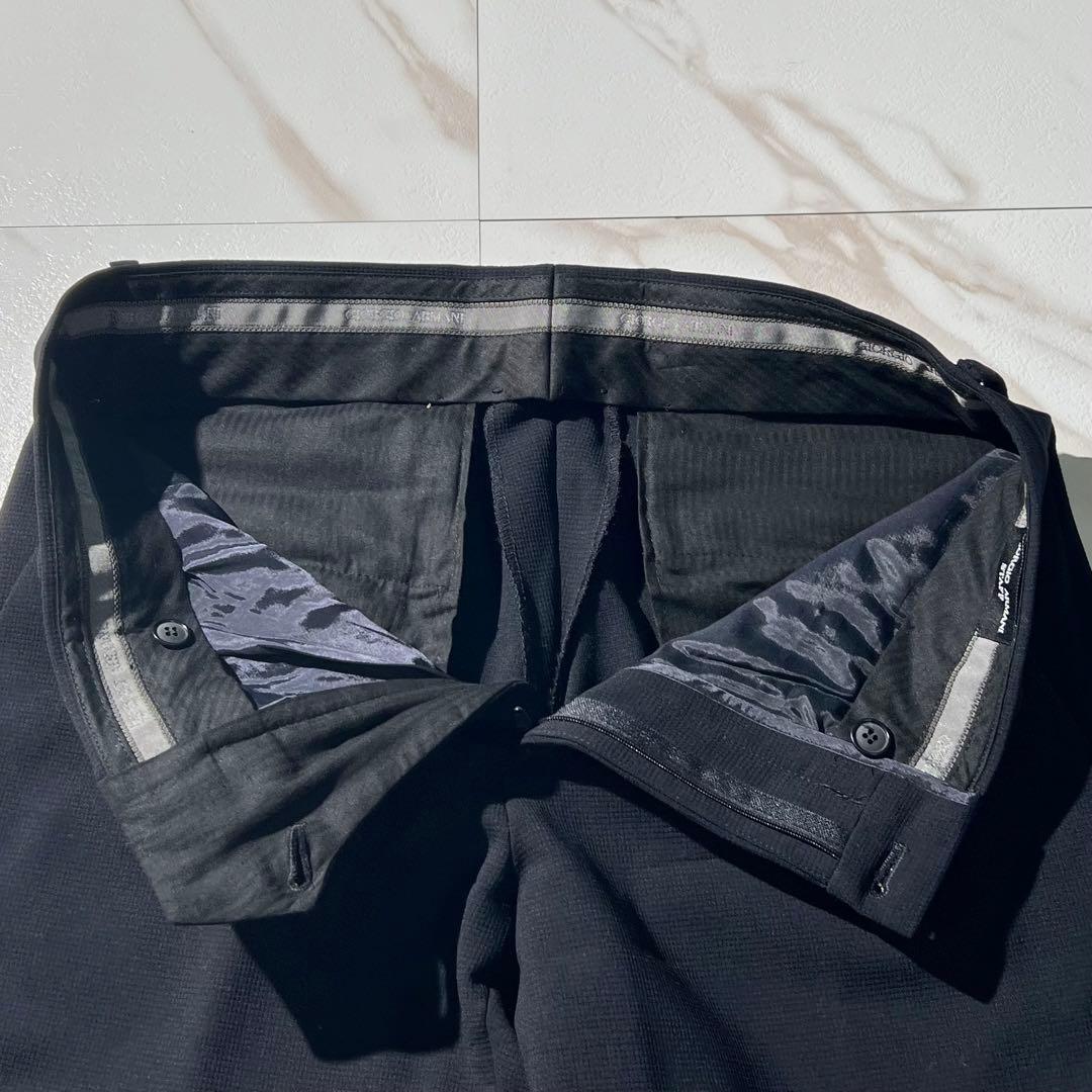 入手困難✨ ジョルジオアルマーニ スラックス ビジネス フォーマル ネイビー