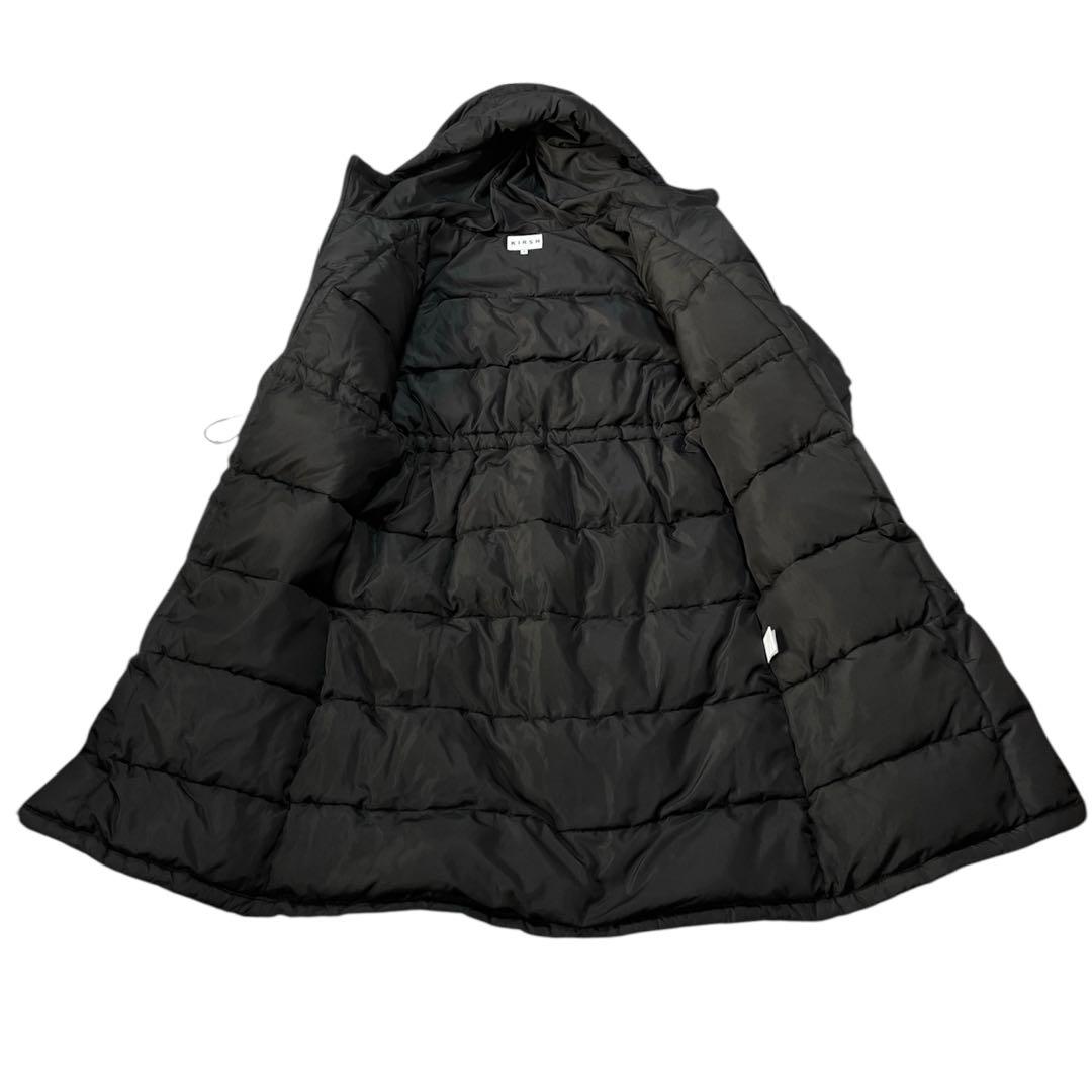 【極美品】KIRSH キルシー ロングコート ペディン ブラック ダウンコート