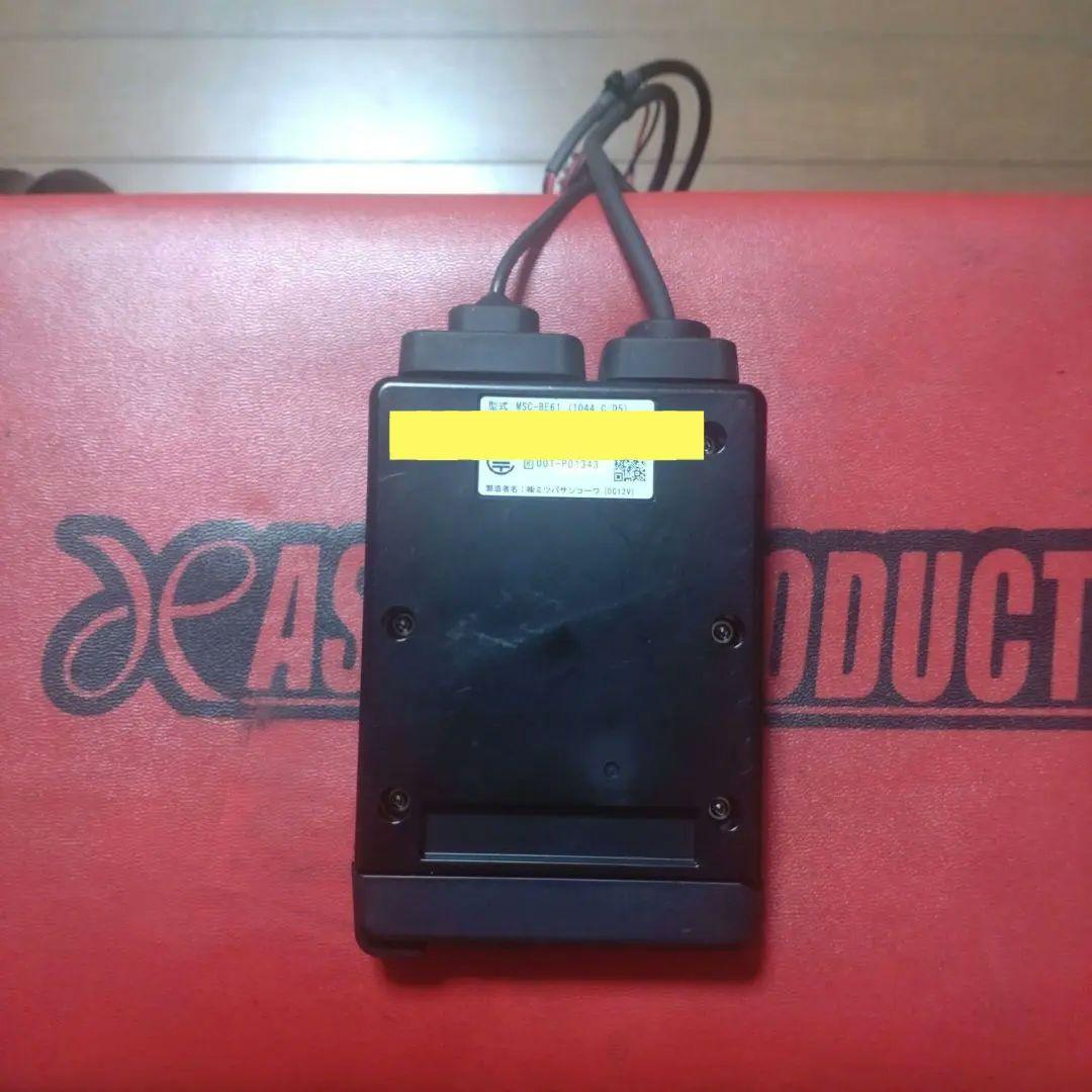 バイク用　ETC　車載器　ミツバ　BE61　（検）ETC2.0　1026