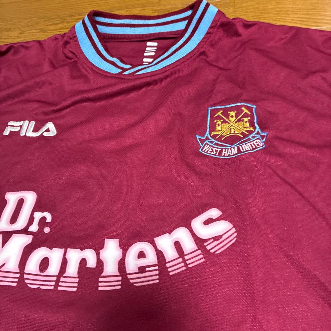 FILA サッカー ユニフォーム シャツ XLウエストハム 26 古着 コール