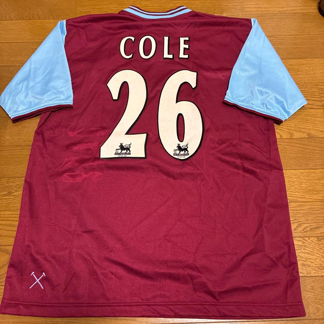 FILA サッカー ユニフォーム シャツ XLウエストハム 26 古着 コール